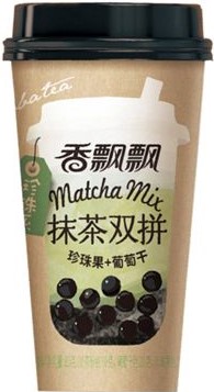 香飘飘【抹茶双拼奶茶】(珍珠果+葡萄干) 85g