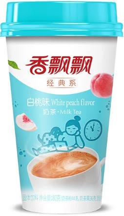 香飘飘【白桃奶茶】水蜜桃味奶茶 80g