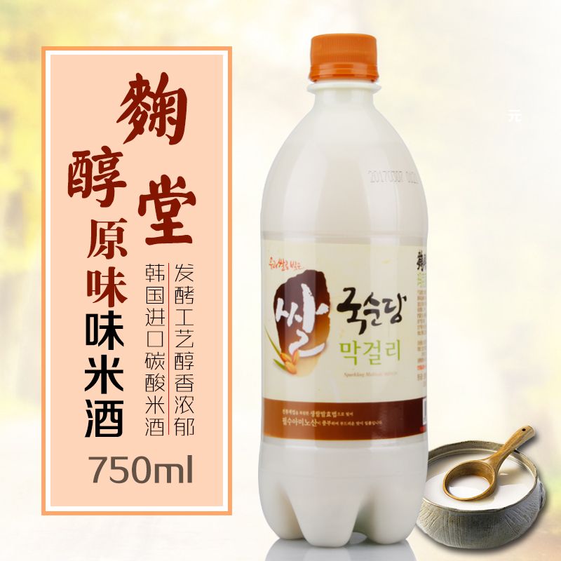 鞠醇堂【韩国米酒 - 原味】韩国进口 (6度) 750ml