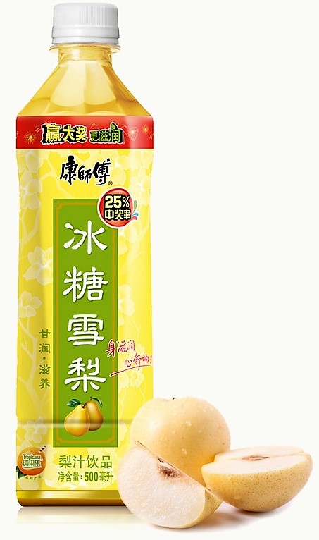 康师傅【冰糖雪梨】(单支) 500ml