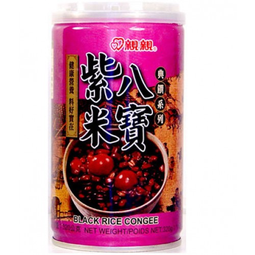 亲亲【紫米八宝粥】台湾进口 320g