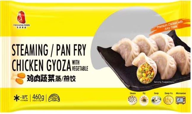 香源 鸡肉蔬菜蒸/煎饺 230g