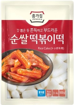宗家 韩国年糕【条】冷藏新鲜年糕条 辣炒年糕专用 500g