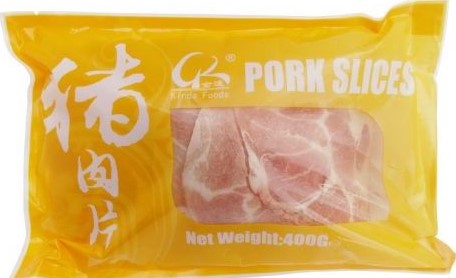 金达 火锅烧烤【猪肉片】雪花猪肉薄切片 400g