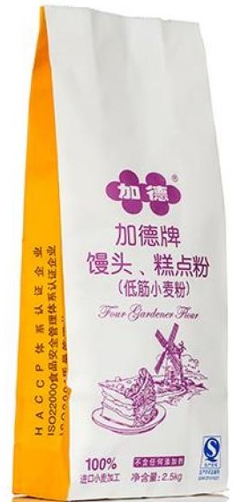 加德【馒头粉/糕点粉】低筋小麦粉 1kg