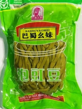 巴蜀幺妹【泡豇豆】豆角肉末豇豆肉丝 下饭菜/酱腌菜 350g