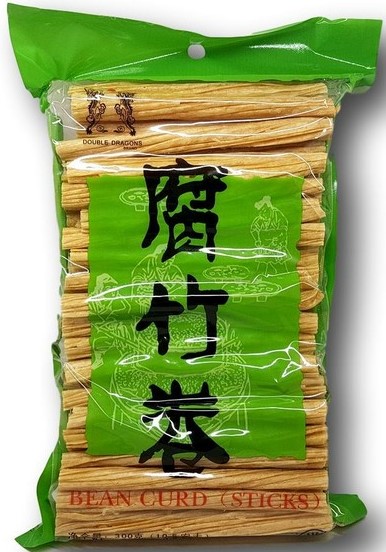 双龙【腐竹卷】干锅火锅麻辣烫干豆筋长条腐竹棒 (大袋特惠装) 300g