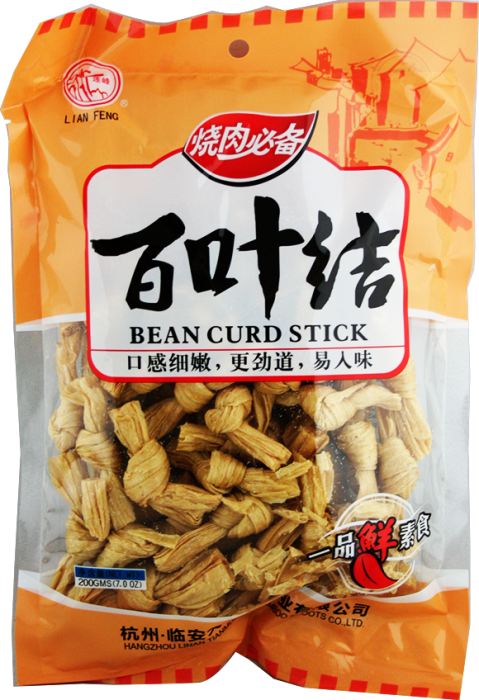 莲峰【百叶结】腐竹结 火锅干锅关东煮串串麻辣烫必备 200g