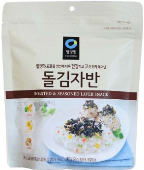 D CJW 清净园【香松拌饭海苔】韩国进口 脱水素菜海鲜坚果颗粒芝麻炒海苔 饭团寿司拌饭佐料 60g
