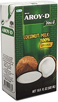 AROY-D 泰国进口【椰浆】椰汁糕椰汁西米露专用浓缩椰奶 盒装易剪开 250ml