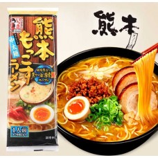 ITSUKI【熊本特色拉面】日本进口 黑蒜油豚骨汤中太面 附带调料包 104g