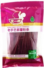 京一根【紫薯湿粉条】免泡发火锅紫薯鲜粉/l凉拌粉条/炖炒焖 (2.2mm) 150g