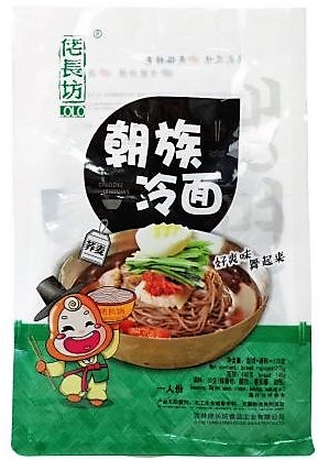 佬长坊 朝族冷面【荞麦面】内附调味包&amp;冷面汤汁 (1人份) 170g