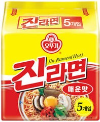 不倒翁【JIN金拉面 - 辣 SPICY】(5袋装) 5x120g