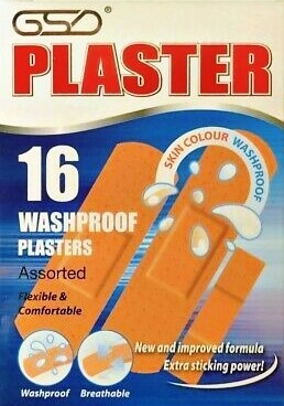 GSD【创口贴】防水透气 止血创可贴 (16片装)