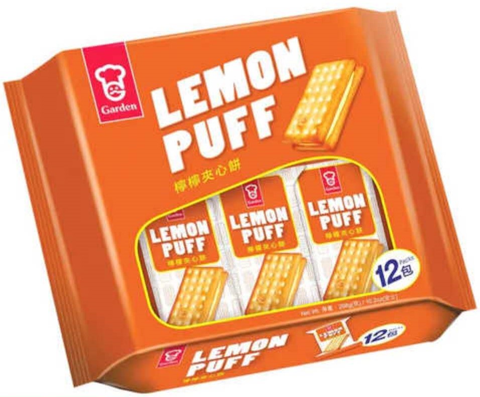 嘉顿【柠檬夹心饼】香港进口 288g