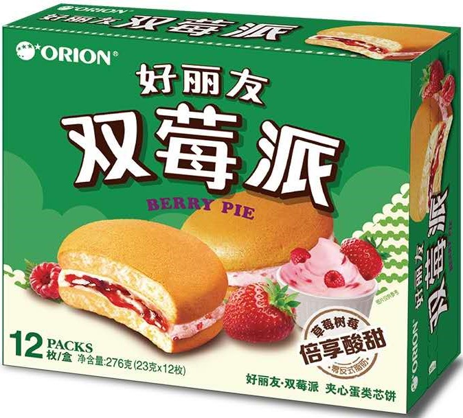 好丽友【双莓派 - 大盒装)】12x23g