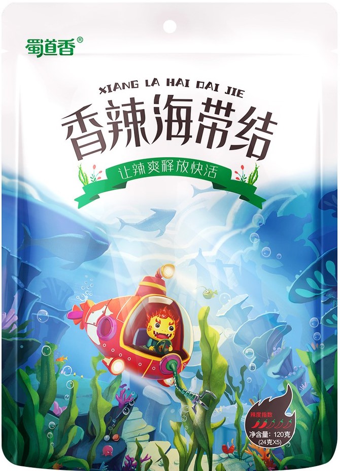 蜀道香【海带结 - 香辣味】120g