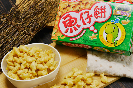 好丽友【东洋鱼仔饼 海苔味】香港进口 好多鱼饼干 33g