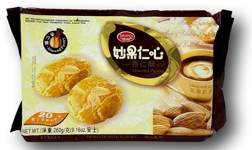 思朗 妙果仁心【杏仁酥 原味】(20个独立小包装)  260g