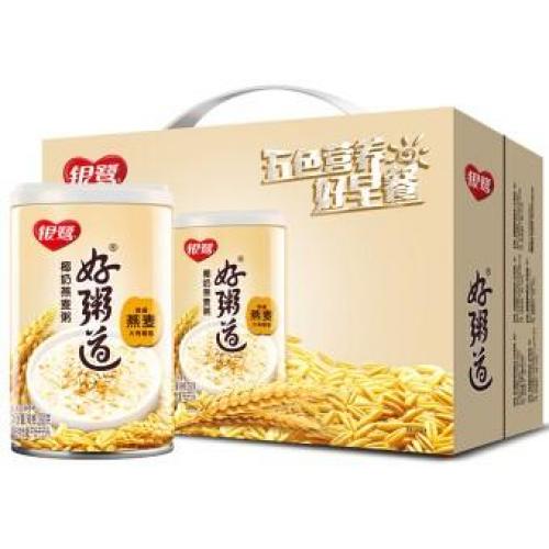 银鹭 好粥道【椰奶燕麦粥】(1箱12罐) 12x280g