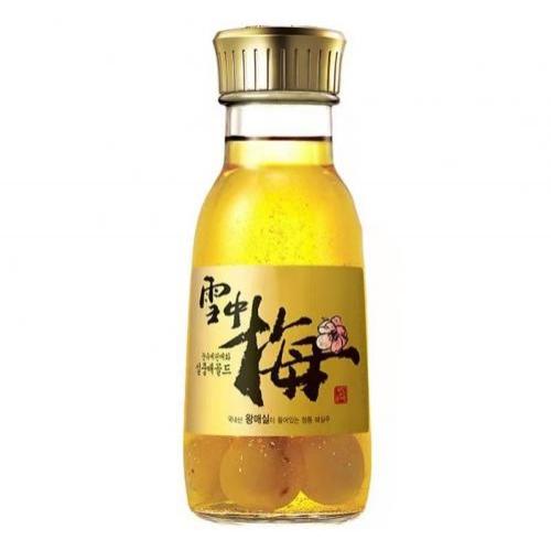 乐天【金箔 雪中梅】梅子酒 14度 360ml