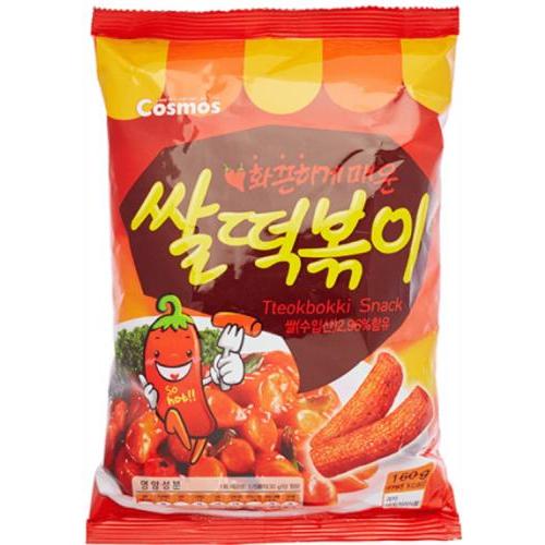 COSMOS 韩国进口【甜辣年糕脆条】大袋装 160g