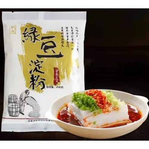 网尚【绿豆淀粉】绿豆粉/勾芡粉/生粉/粟粉/煎炸裹粉/自制凉粉原料 200g