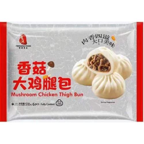 香源肉包【香菇大鸡腿包】(6只装) 510g