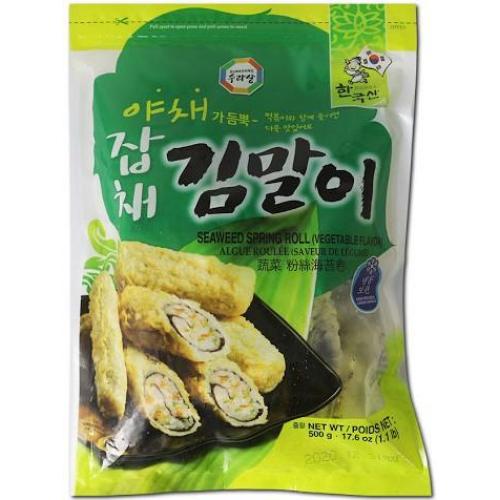 SURASANG【粉条蔬菜紫菜卷 - 原味】韩国进口 蔬菜粉丝海苔卷 500g