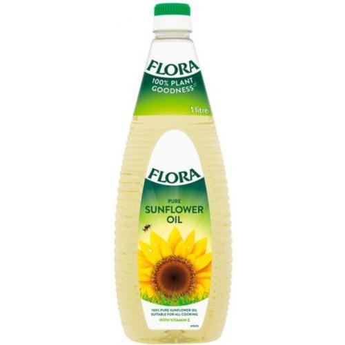 FLORA 优质葵花籽油 1Ltr