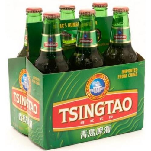 【青岛啤酒】玻璃瓶装 (6瓶装) 6x330ml