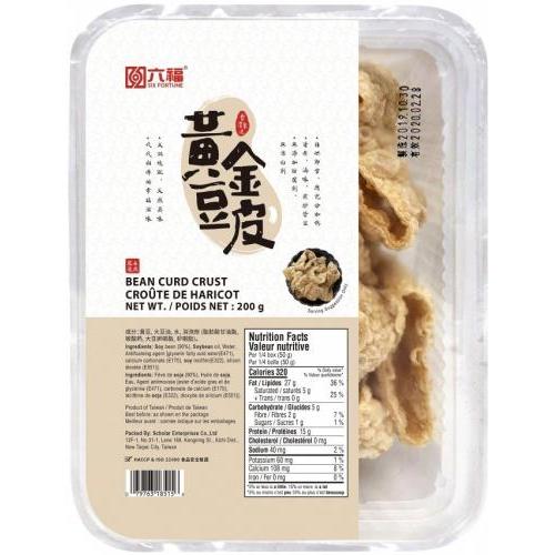 六福【黄金豆皮】火锅香脆豆皮 300g