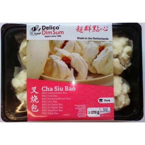 超群【叉烧包】港式点心饮茶 笑口蜜汁叉烧包 (6只装) 270g