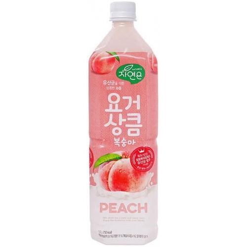 WOONGJIN【乳酸菌饮料 - 水蜜桃味】(大支装) 1.5L