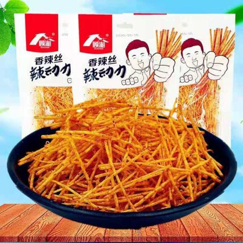 顾湘【香辣丝】辣动力 辣条/辣棒 60g