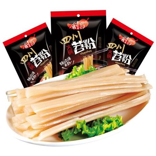 剑蜀【火锅苕粉】Q弹爽滑耐煮火锅粉皮/无需泡发宽粉条 200g