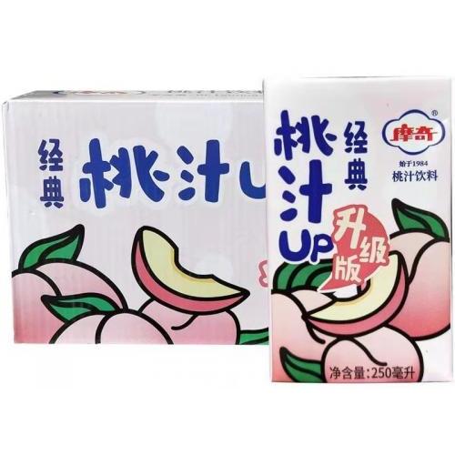 摩奇新【水蜜桃汁】(6盒装) 6x250ml