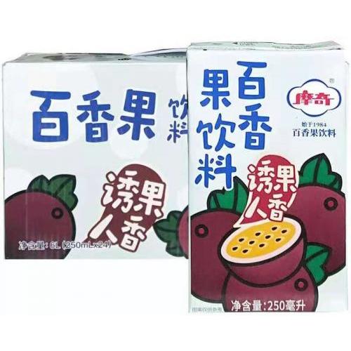 摩奇新【百香果汁】(6盒装) 6x250ml