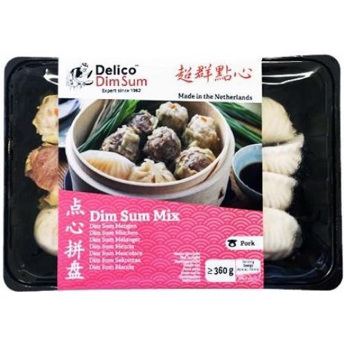 超群【点心拼盘】猪肉烧卖/牛肉烧卖/虾饺/小笼包 360g