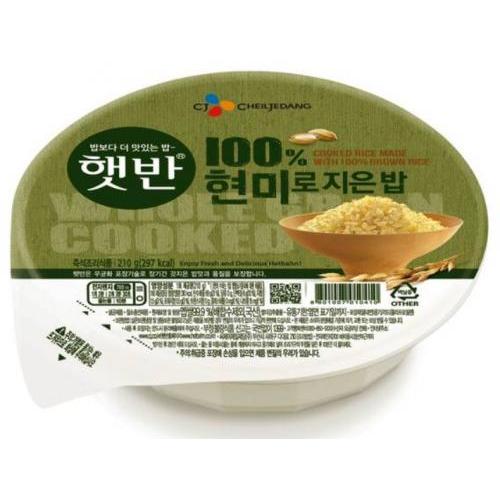 CJ希杰【糙米饭】微波即食米饭 130g