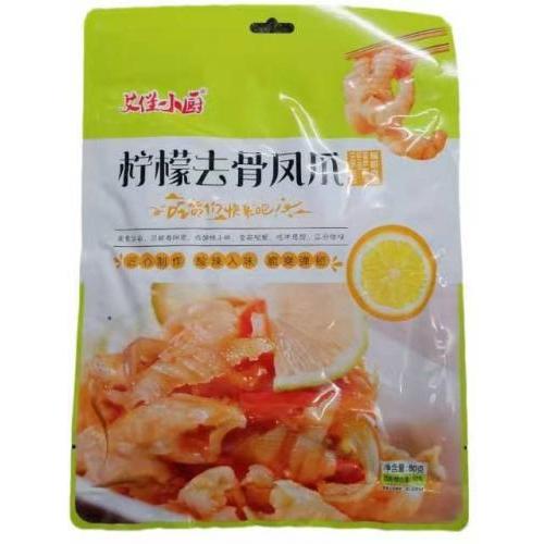 艾佳小厨【柠檬去骨凤爪】80g