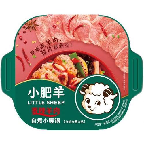 小肥羊【自然火锅 - 香辣羊肉】自煮自热小火锅 405g