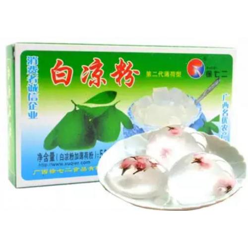 徐七二【白凉粉】自制透明果冻凉粉甜品 50g