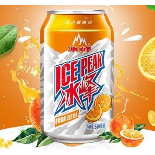 冰峰【橙味汽水】330ml