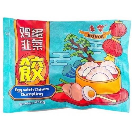 康乐 手工水饺【鸡蛋韭菜】410g