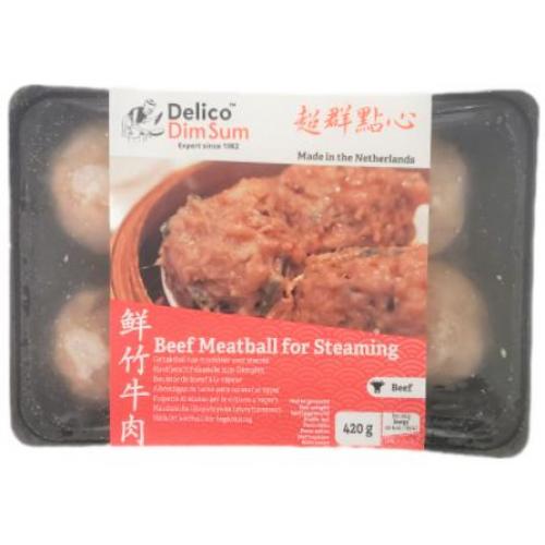 超群【鲜竹牛肉】港式点心饮茶 (6只装) 400g