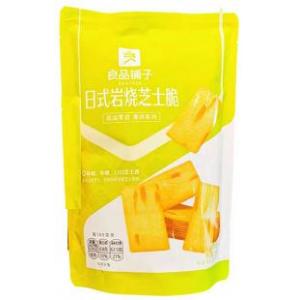 良品铺子【日式岩烧芝士脆】120g