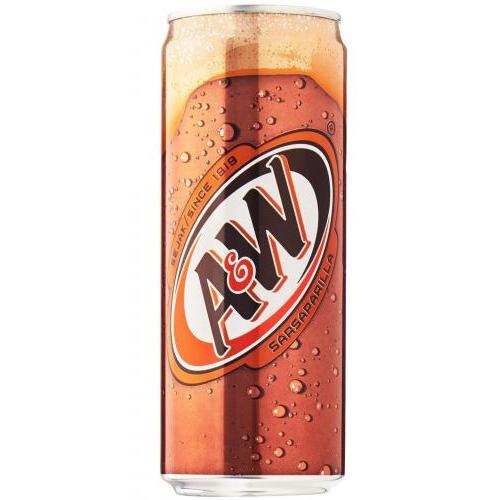 A&W【艾德熊乐啤露汽水】根汁汽水 320ml