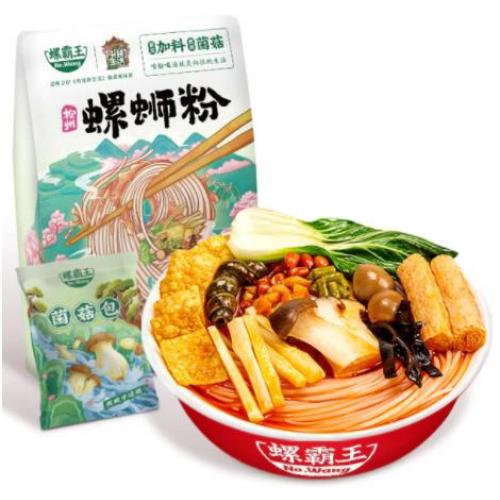 螺霸王 柳州螺蛳粉【菌菇味】400g